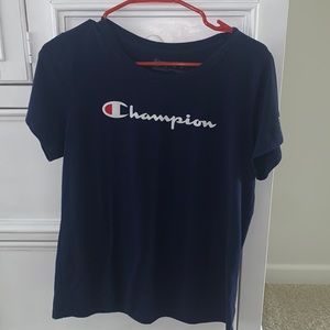 Navy Blue Champion Tshirt